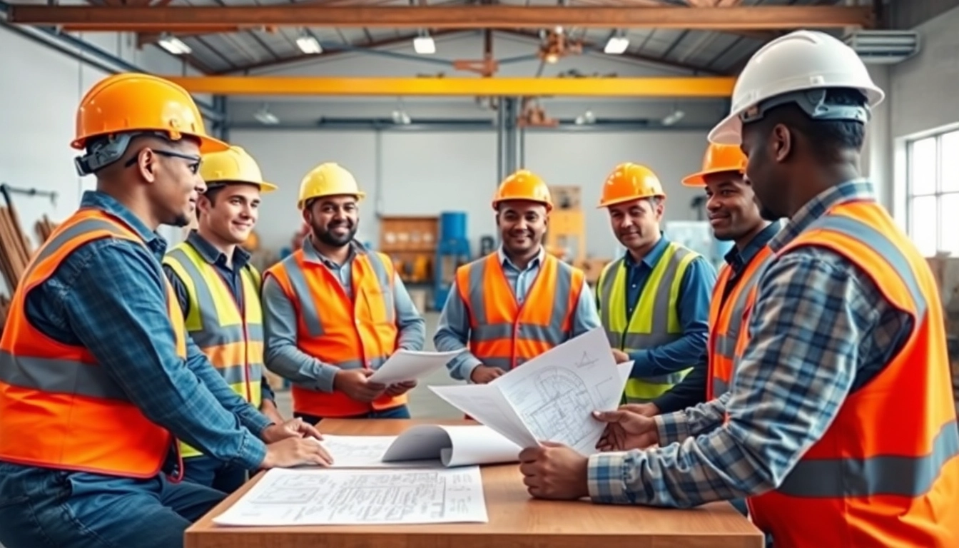Enhance construction safety programs with workers engaged in a training session.