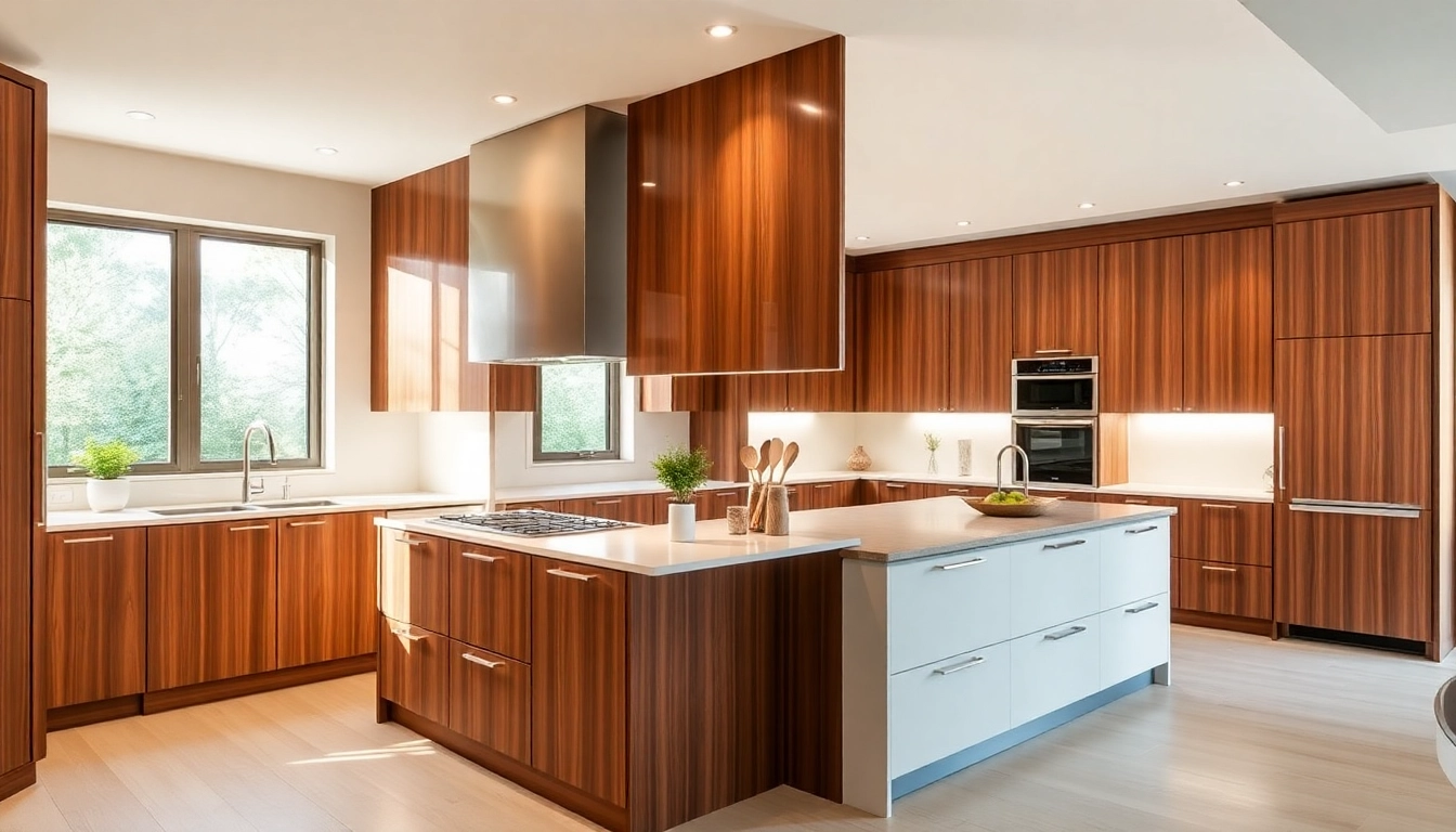 Transform your kitchen with stunning cabinet refacing in Saint Petersburg FL, showcasing modern design.