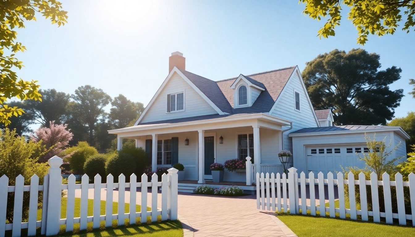 Beautiful cape cod home with attached garage, showcasing traditional architecture and inviting atmosphere.