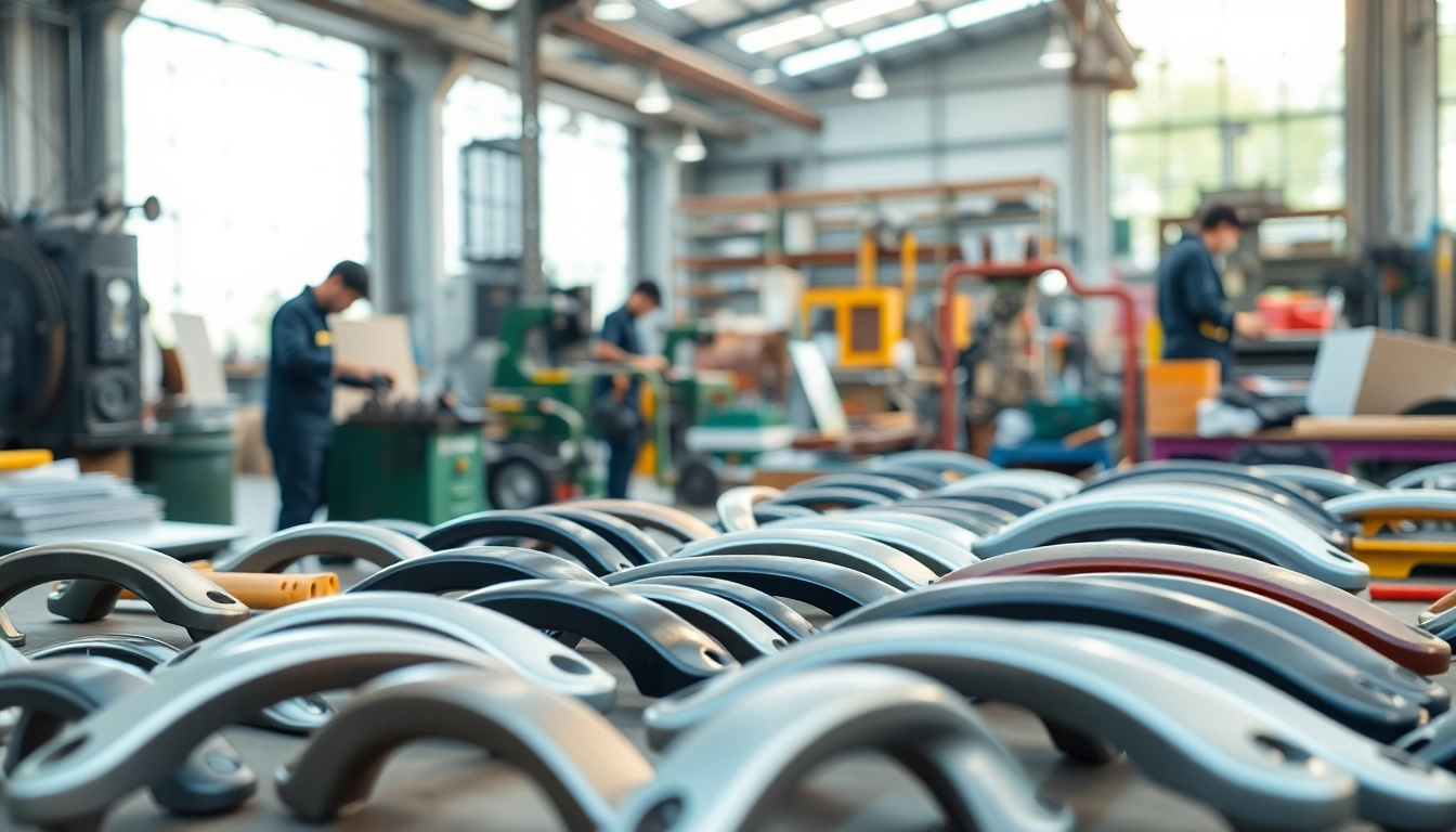 Explore the craftsmanship of a handle manufacturer showcasing various handle types.