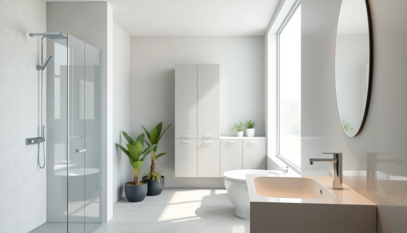 Entdecken Sie die hochwertigen Sanitärlösungen von sonni sanitär GmbH in einem modernen Badezimmer.