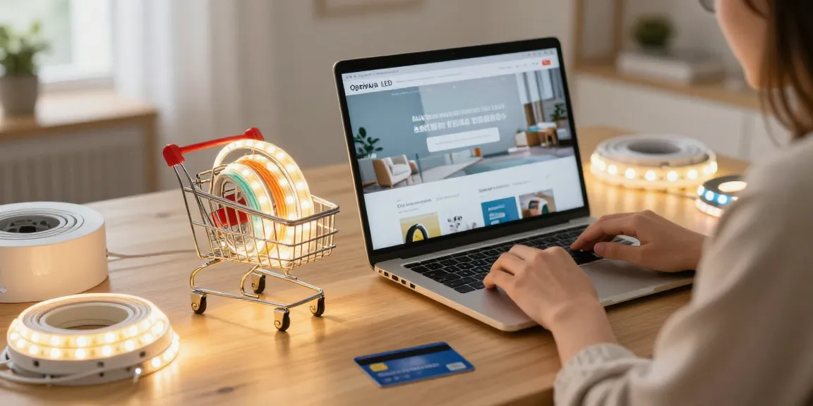 Banda LED de calitate pentru cumpărături online - cel mai bun ghid pe platforma e-commerce.