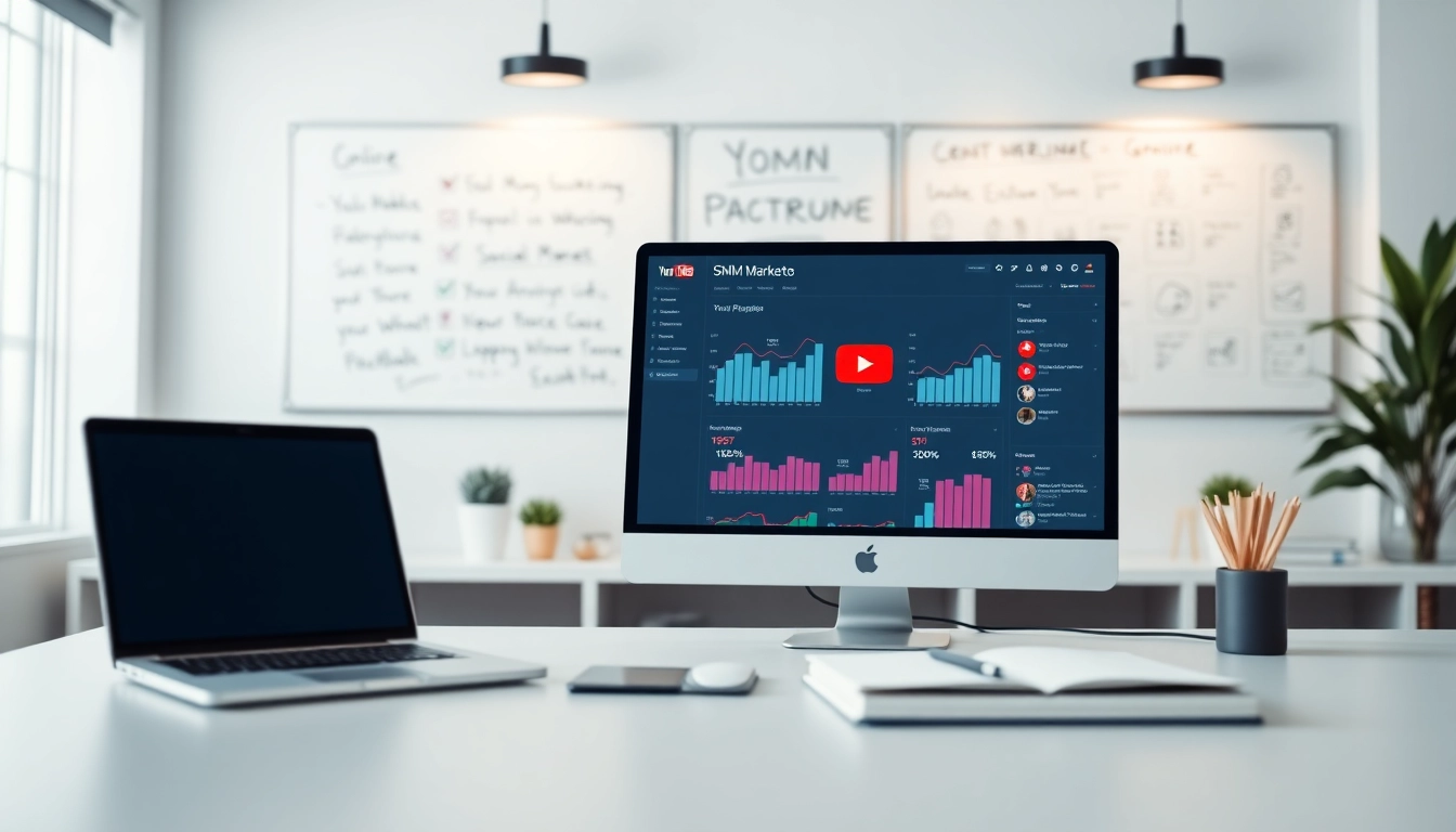 Boost engagement with the youtube smm panel by showcasing analytics and marketing strategies.