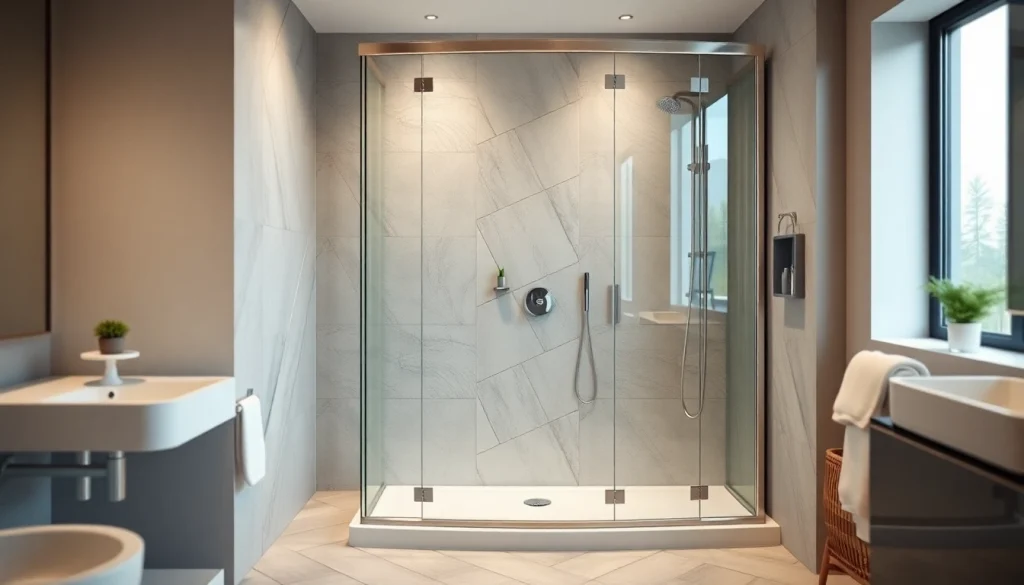 Erleben Sie die sonni Duschkabine mit modernem Design und hochwertigem Glas.