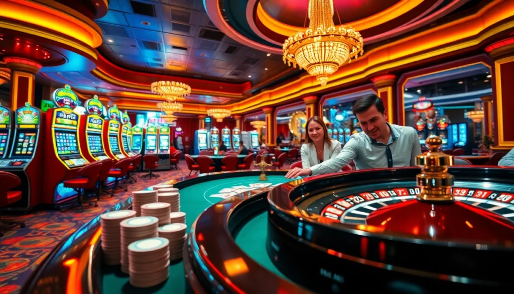 Experience the thrill of live gaming at xx88.com with vibrant slot machines and poker tables.
