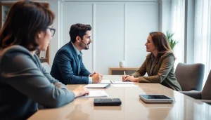 카드 현금화 상담을 통해 재정 계획을 세우는 모습