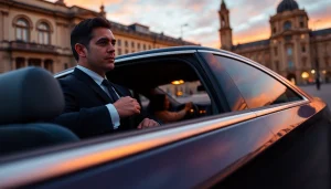 Experience premium Chauffeur Services Nottingham with an elegant chauffeur and luxury vehicle.