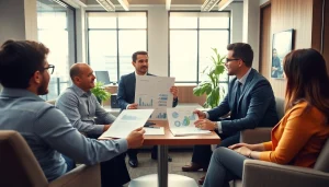 Engaging financial advisor from an independent wealth management firm San Antonio presenting strategies to clients.