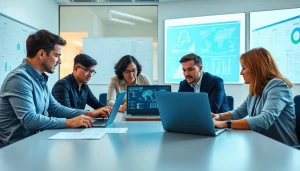 Active teamwork in a cybersecurity response setting highlighting cirt strategies and collaboration.