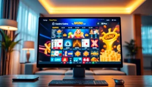 Engage with the best online casino Canada featuring vibrant game graphics and a stylish setup.