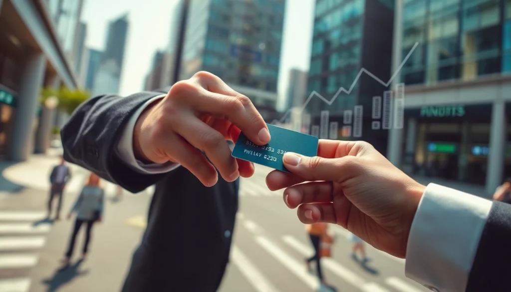 카드깡을 통해 신용카드로 현금을 융통하려는 장면을 생생히 보여줍니다.