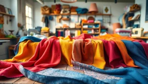 Punta di roma samples displayed artistically on a rustic table, showcasing vibrant textures.