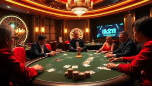 Experience the thrill of high-stakes poker at an exclusive casino with elements of lk21 indoxxi.