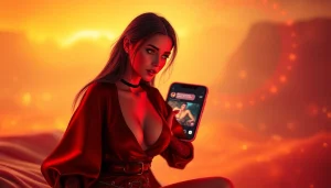 Engage in NSFW AI chat with a stunning virtual girlfriend in a cozy digital environment.