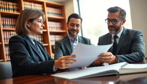 Meet with a knowledgeable Brooklyn Estate Planning Lawyer in a modern office setting.