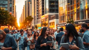 Visit https://www.todayville.com to see a vibrant urban scene reflecting community energy.