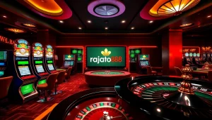 Experience the excitement of rajatoto88 with vibrant slot machines and dynamic casino tables.
