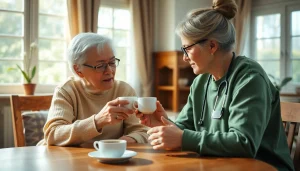 Senior caregivers austin tx providing compassionate support in a home environment.