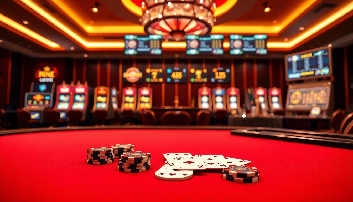 KPI4D casino scene with poker table, chips, and dynamic gaming atmosphere.