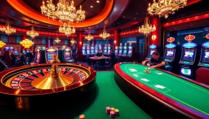 Découvrez l'excitation du casino en ligne France avec des jeux de poker captivants et des machines à sous dynamiques.