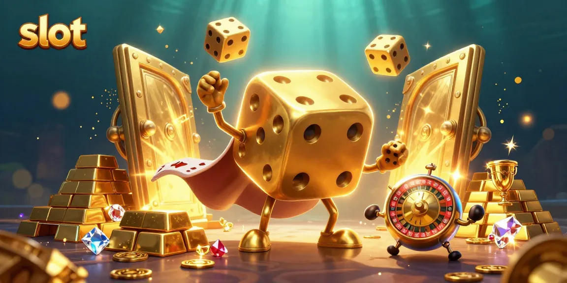 Win exciting slot games with vibrant 3D characters and dazzling casino treasures showcasing slots fun.