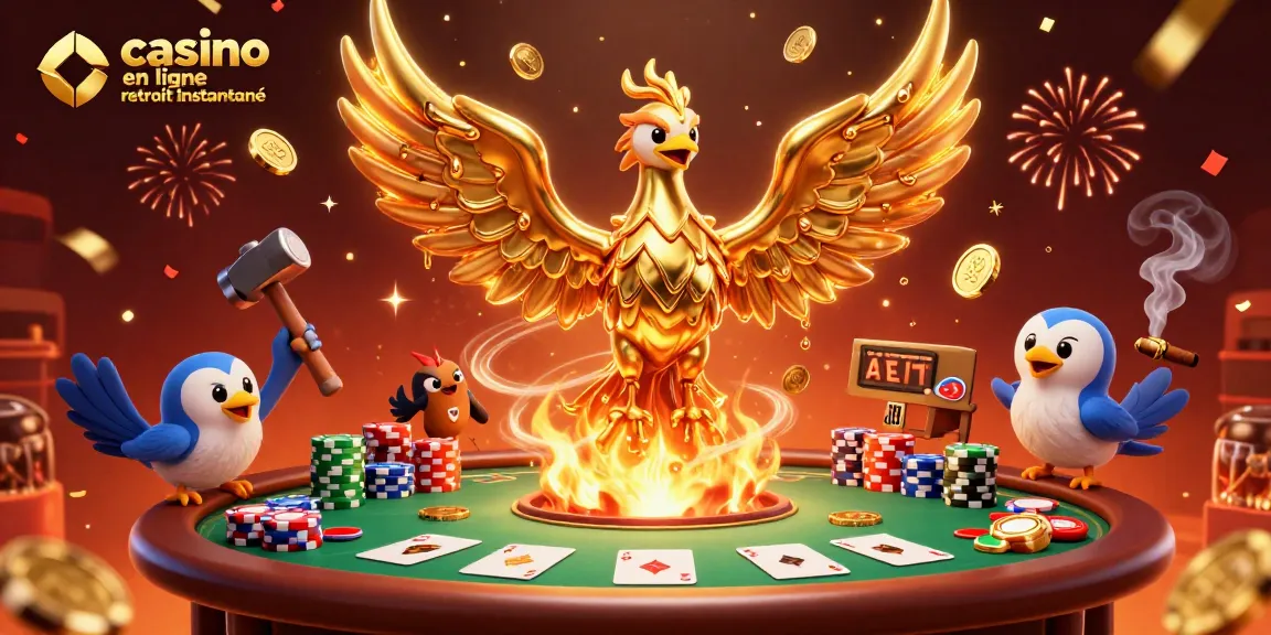 Gagner avec casino en ligne retrait instantané pour retirer vos gains rapidement et facilement.