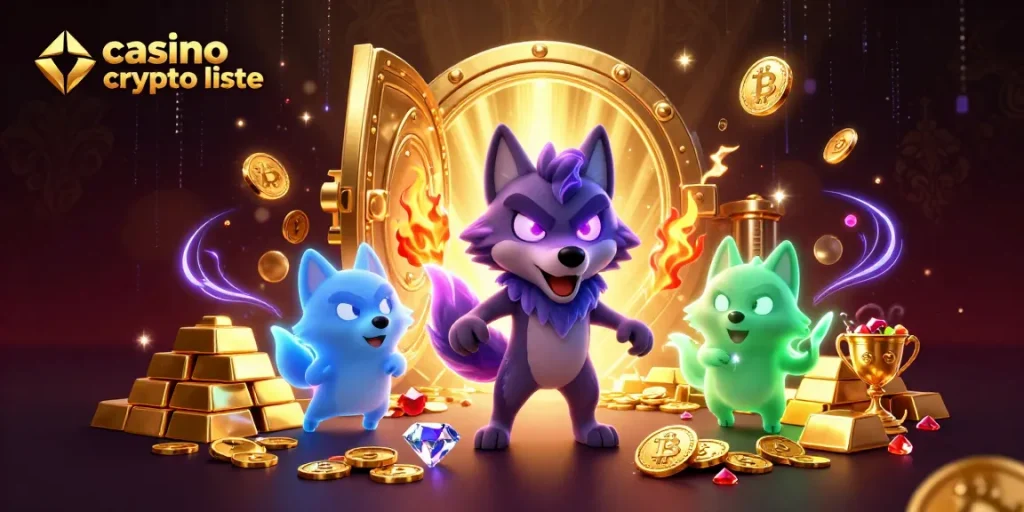 Plongez dans l'univers captivant du casino crypto liste avec des loups spectrals et des trésors lumineux.